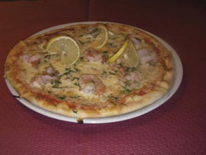 Pizza Scampi Pizza Sicilia Cambrai